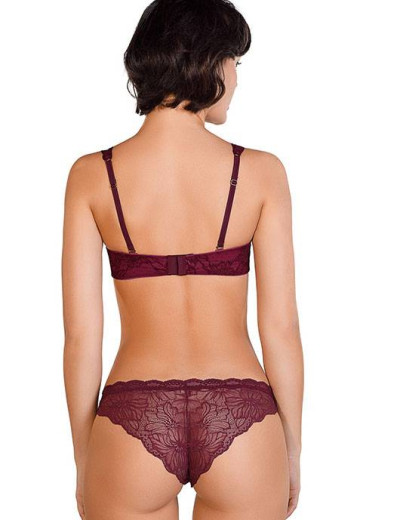 Кружевной комплект Mioocchi LEA 774543 фашия бразилиана magenta/rosa, Цвет: magenta/rosa, Размеры: 70C, изображение 2