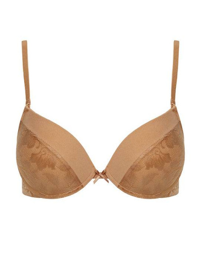 Бюстгальтер пуш-ап гелевый Mioocchi MONA 7760 sabbia, Цвет: sabbia, Размеры: 65C, изображение 3