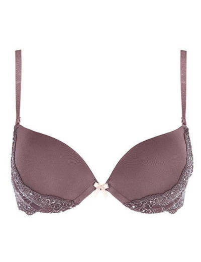 Комплект белья Mioocchi OLIVIA 775050 пуш-ап бразилиана cacao/rosa, Цвет: cacao/rosa, Размеры: 70B, изображение 4