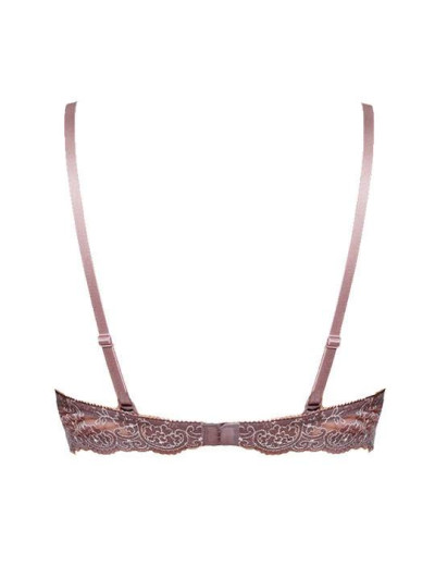 Комплект белья Mioocchi OLIVIA 775050 пуш-ап бразилиана cacao/rosa, Цвет: cacao/rosa, Размеры: 70B, изображение 5