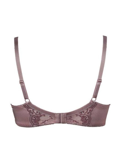 Комплект Mioocchi OLIVIA 775351 балконет сшивной и слипы cacao/rosa, Цвет: cacao/rosa, Размеры: 75D, изображение 4