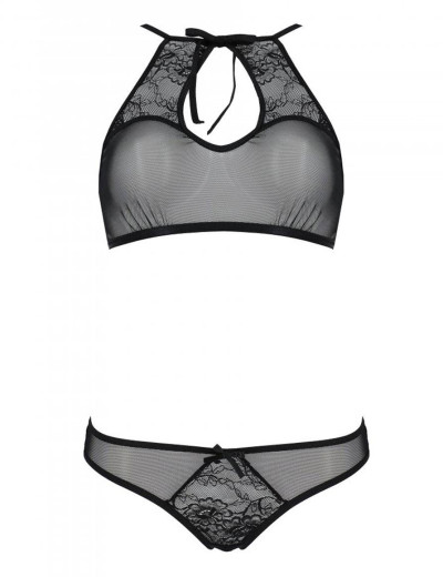 Сексуальный комплект Passion URSULA SET black, Цвет: черный, Размеры: 2XL/3XL, изображение 3