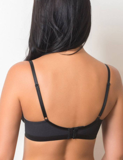 Бюстгальтер спейсер VOVA PERLIN V48324 черный, Цвет: черный, Размеры: 80F, изображение 2