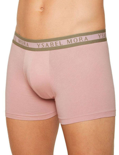 Комплект трусов боксеров Ysabel Mora 20192 (2 шт), Цвет: светло-розовый+хаки, Размеры: S, изображение 2