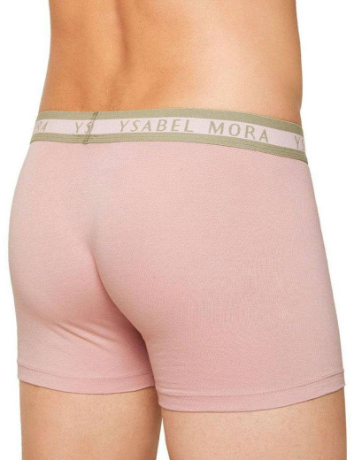 Комплект трусов боксеров Ysabel Mora 20192 (2 шт), Цвет: светло-розовый+хаки, Размеры: S, изображение 4