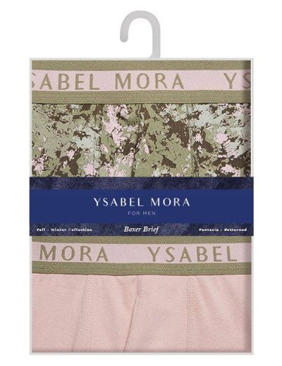 Комплект трусов боксеров Ysabel Mora 20192 (2 шт), Цвет: светло-розовый+хаки, Размеры: S, изображение 5