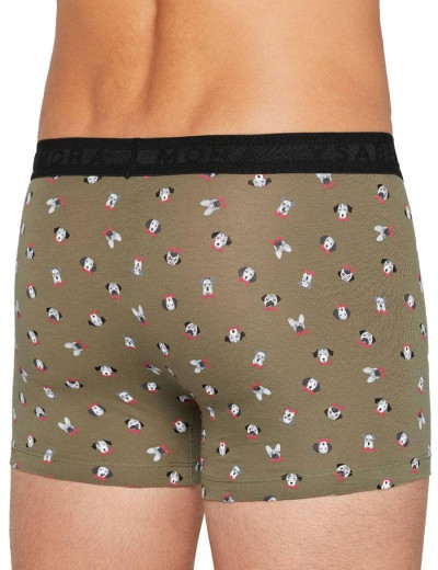 Комплект трусов боксеров Ysabel Mora 20198 (2 шт), Цвет: малиновый+хаки, Размеры: S, изображение 3