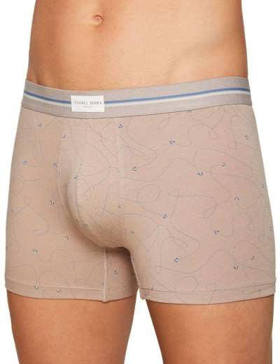 Комплект трусов боксеров Ysabel Mora 20201 (2 шт), Цвет: васильковый+бежевый, Размеры: S, изображение 2
