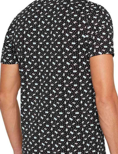 Футболка мужская Ysabel Mora 20213, Цвет: черный, Размеры: L, изображение 2