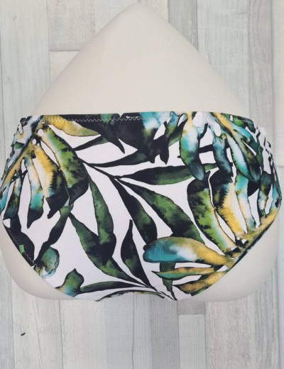 Плавки женские с регулировкой бока Akcent AN241, Цвет: флора, Размеры: M, изображение 6