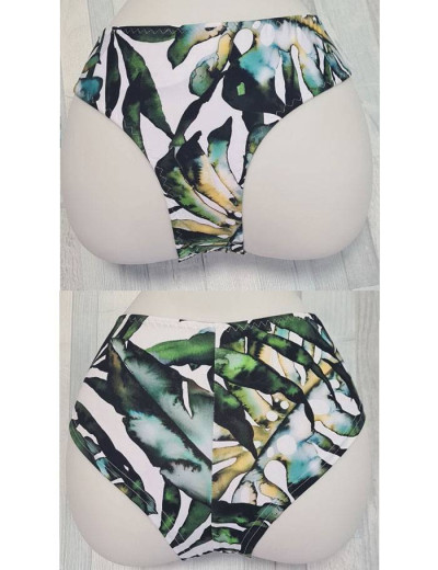 Пляжные трусы бразилиана Akcent AN241, Цвет: флора, Размеры: S, изображение 3