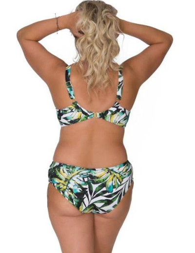 Плавки женские классические Akcent AN241, Цвет: флора, Размеры: L, изображение 2