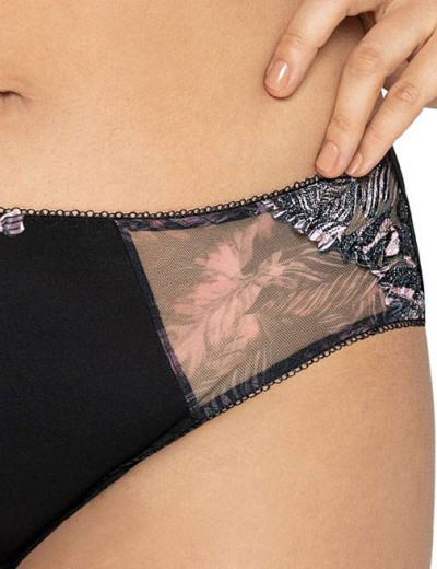 Трусы бразилиана Ava PEACE'N'LOVE 1957 braz, Цвет: черный, Размеры: L, изображение 2