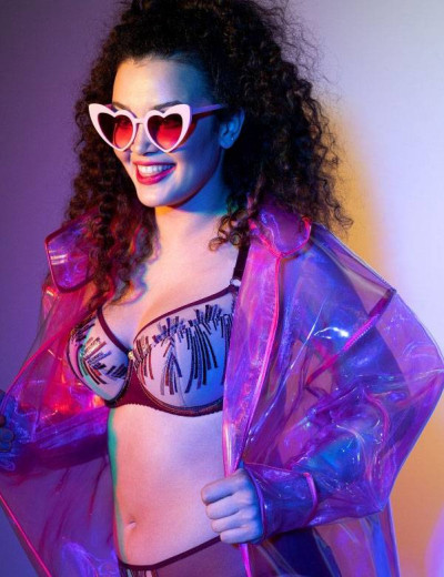 Бюстгальтер мягкий Ava CALLA WINE 1942 M, Цвет: бордо, Размеры: 75E, изображение 3