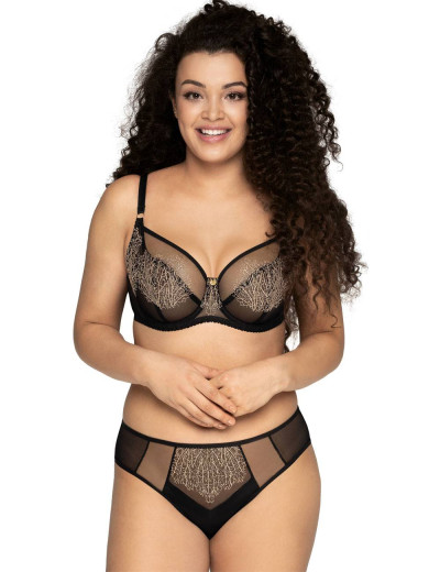 Трусы бразилиана Ava COPPER TREE 1945 braz черный, Цвет: черный, Размеры: S, изображение 3