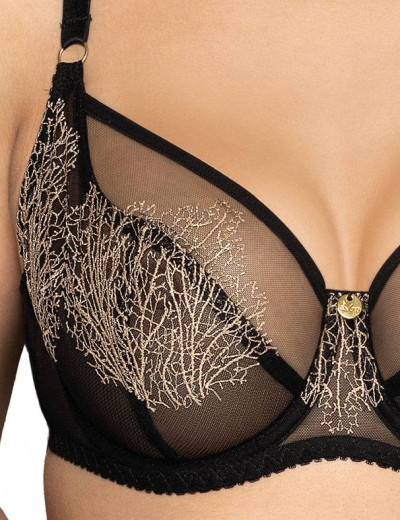 Бюстгальтер мягкий Ava COPPER TREE 1945 M черный, Цвет: черный, Размеры: 70C, изображение 2