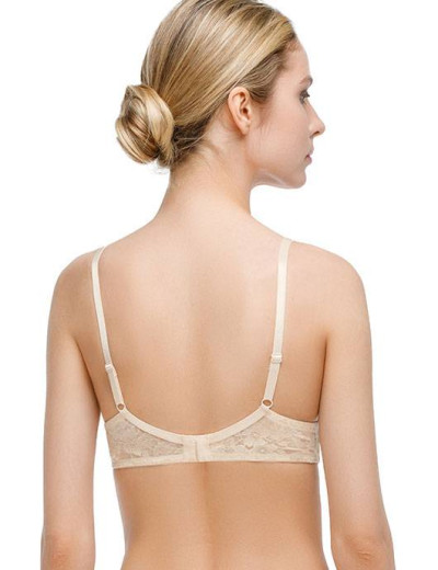 Бюстгальтер балконет Mioocchi MONA 7761 cipria, Цвет: cipria (пудровый), Размеры: 80D, изображение 2