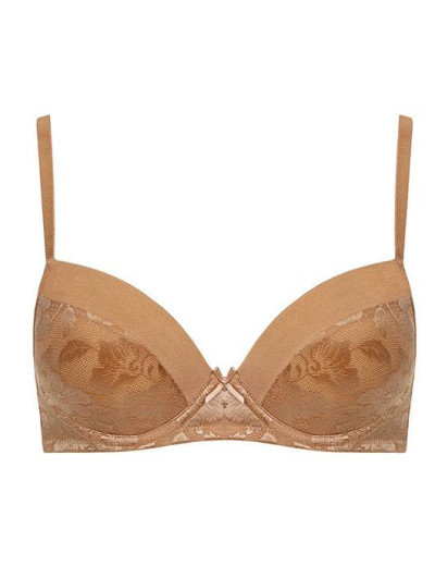 Бюстгальтер балконет Mioocchi MONA 7761 sabbia, Цвет: sabbia, Размеры: 80B, изображение 3