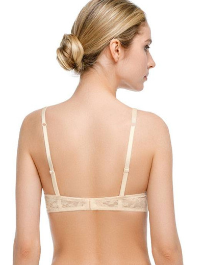 Бюстгальтер формованный без косточек Mioocchi MONA 7762 cipria, Цвет: cipria (пудровый), Размеры: 75D, изображение 2