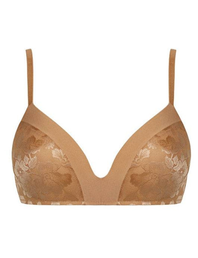 Бюстгальтер формованный без косточек Mioocchi MONA 7762 sabbia, Цвет: sabbia, Размеры: 75A, изображение 4