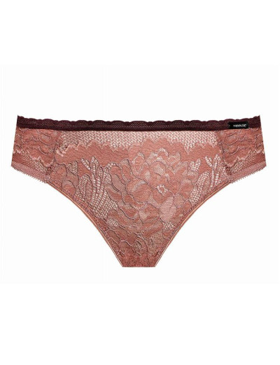 Трусы бразилиана Nipplex ZOE BRAZYLIANY, Цвет: пудра, Размеры: L, изображение 4