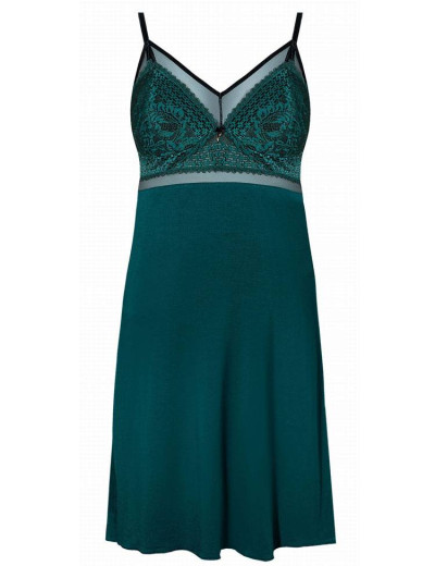 Сорочка вискозная Nipplex XENA, Цвет: изумруд, Размеры: S, изображение 3