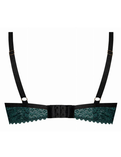 Бюстгальтер балконет пуш-ап Nipplex XENA P-UP, Цвет: изумруд, Размеры: 70C, изображение 5