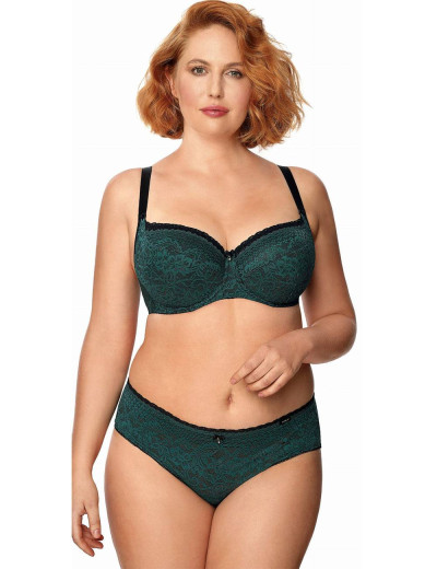 Бюстгальтер полумягкий Nipplex XENA PU, Цвет: изумруд, Размеры: 75G, изображение 7