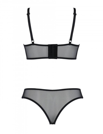 Сексуальный комплект Passion PRIMULA BIKINI, Цвет: черный, Размеры: 2XL/3XL, изображение 4