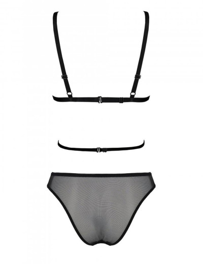 Сексуальный комплект Passion VARELLA SET, Цвет: черный, Размеры: L/XL, изображение 4