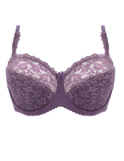 Бюстгальтер полумягкий Simona M 900 гортензия, Цвет: гортензия, Размеры: 80B, изображение 5