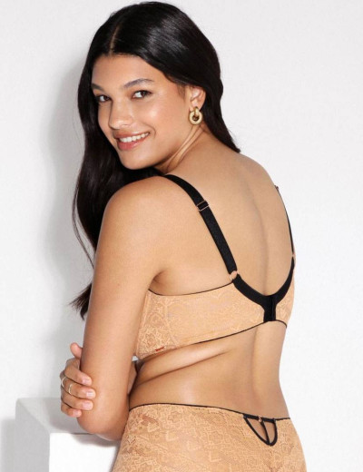 Бюстгальтер полумягкий Alles FAVO PU, Цвет: золотой, Размеры: 75E, изображение 2