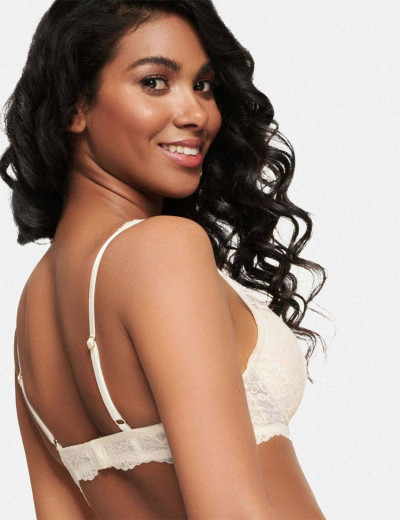 Бюстгальтер балконет пуш-ап Esotiq AVENA 39071 экрю, Цвет: экрю, Размеры: 70B, изображение 3