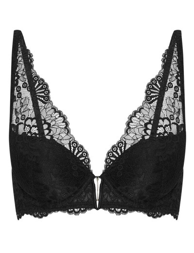 Бюстгальтер балконет пуш-ап Esotiq AVENA 39071 черный, Цвет: черный, Размеры: 70B, изображение 5