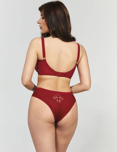 Трусы бразилиана Kris Line CLARISA stringshorts, Цвет: красный, Размеры: L, изображение 2