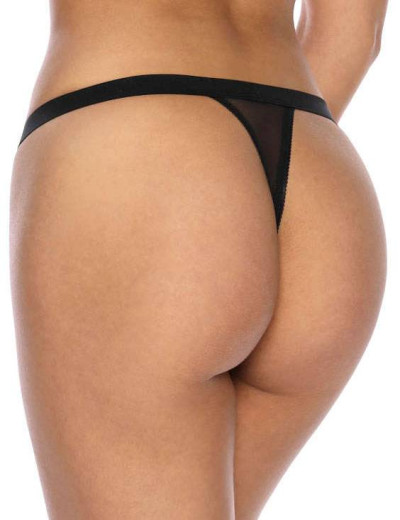 Трусики стринги MAT ANGEL S-3329-4-1 черный с голубым, Цвет: черный, Размеры: S, изображение 2