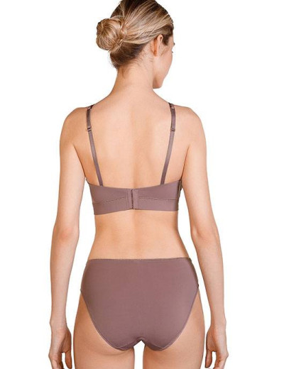 Бралетт со съемными вкладышами Mioocchi CRYSTALL 7740 stone, Цвет: stone (кофейный), Размеры: 85B, изображение 4