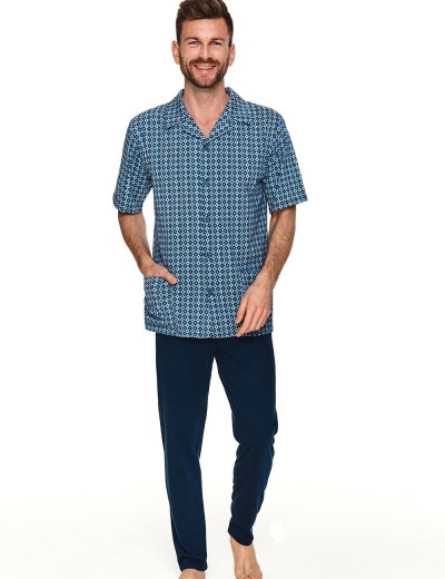 Мужская пижама Taro 2737/2738 EVGENI, Цвет: темно-синий, Размеры: L, изображение 2