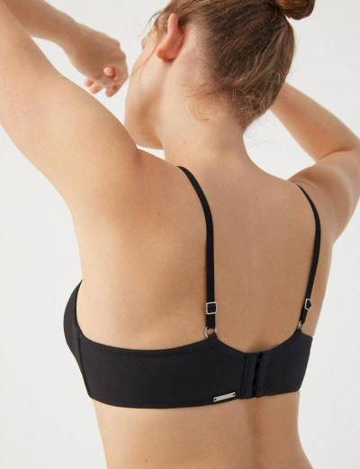 Бюстгальтер триангул без косточек Ysabel Mora 10011 ESSENTIALS черный, Цвет: черный, Размеры: 85C, изображение 2