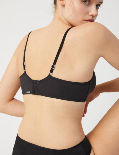 Бюстгальтер триангул без косточек Ysabel Mora 10011 ESSENTIALS черный, Цвет: черный, Размеры: 85C, изображение 3