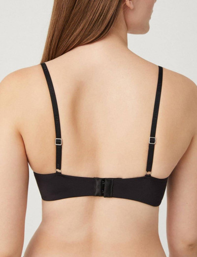 Гладкий бюстгальтер Ysabel Mora 10020 ESSENTIALS черный, Цвет: черный, Размеры: 90B, изображение 2