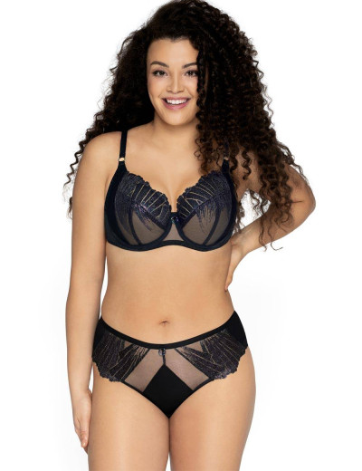 Трусы бразилиана Ava GLAM ROCK 1951 braz, Цвет: черный, Размеры: M, изображение 2