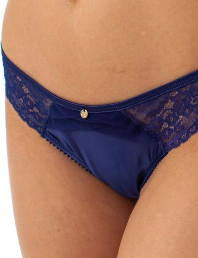 Трусы бразилиана Coquette Revue OPIUM 67100-02, Цвет: синий, Размеры: XS, изображение 3