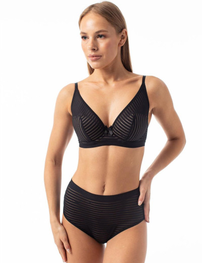 Бюстгальтер бралетт Coquette Revue STORIES 90079-06, Цвет: черный, Размеры: 70B, изображение 3