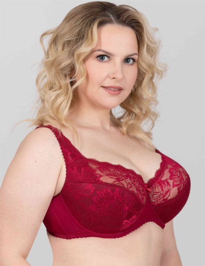 Бюстгальтер полумягкий Elli 9000 румба, Цвет: румба, Размеры: 85C, изображение 3