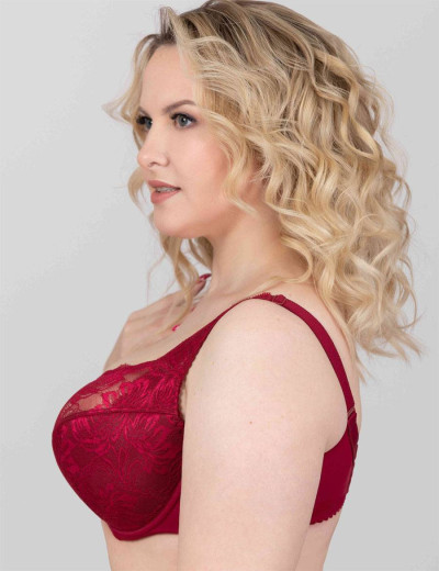 Бюстгальтер полумягкий Elli 9000 румба, Цвет: румба, Размеры: 85C, изображение 5