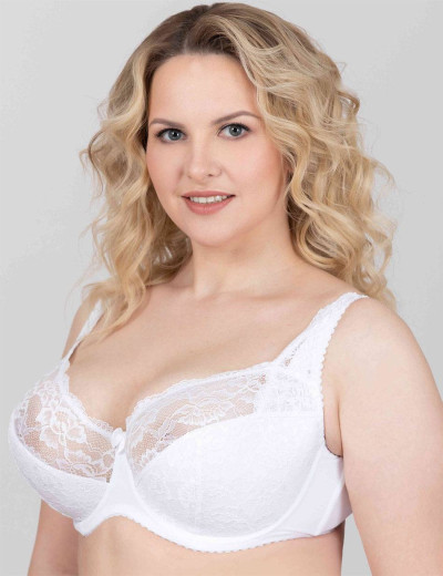 Бюстгальтер полумягкий Elli 9000 белый, Цвет: белый, Размеры: 80G, изображение 4