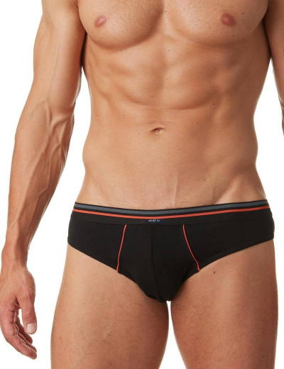 Набор трусов слипов Key MPP 234 A22 (2 шт), Цвет: серый+черный, Размеры: M, изображение 2