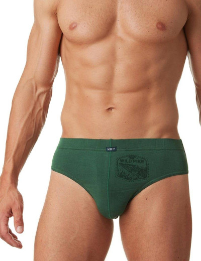 Набор трусов слипов Key MPP 727 A22 (2 шт), Цвет: оливковый+зеленый, Размеры: L, изображение 2