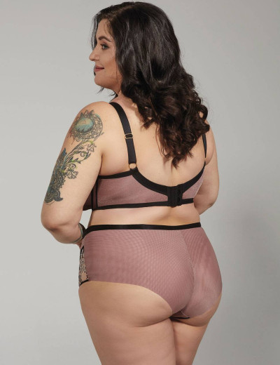 Бюстгальтер полумягкий с подкроем Kris Line PALOMA semi-soft side support, Цвет: пудра, Размеры: 80I, изображение 4